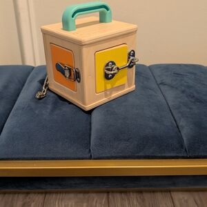 Lovevery Wooden Lock Box Toy